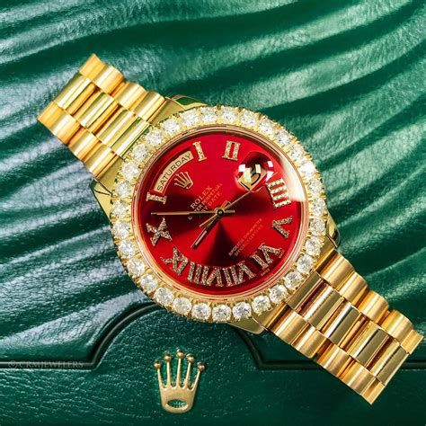 rolex red face replica|red face rolex men's.